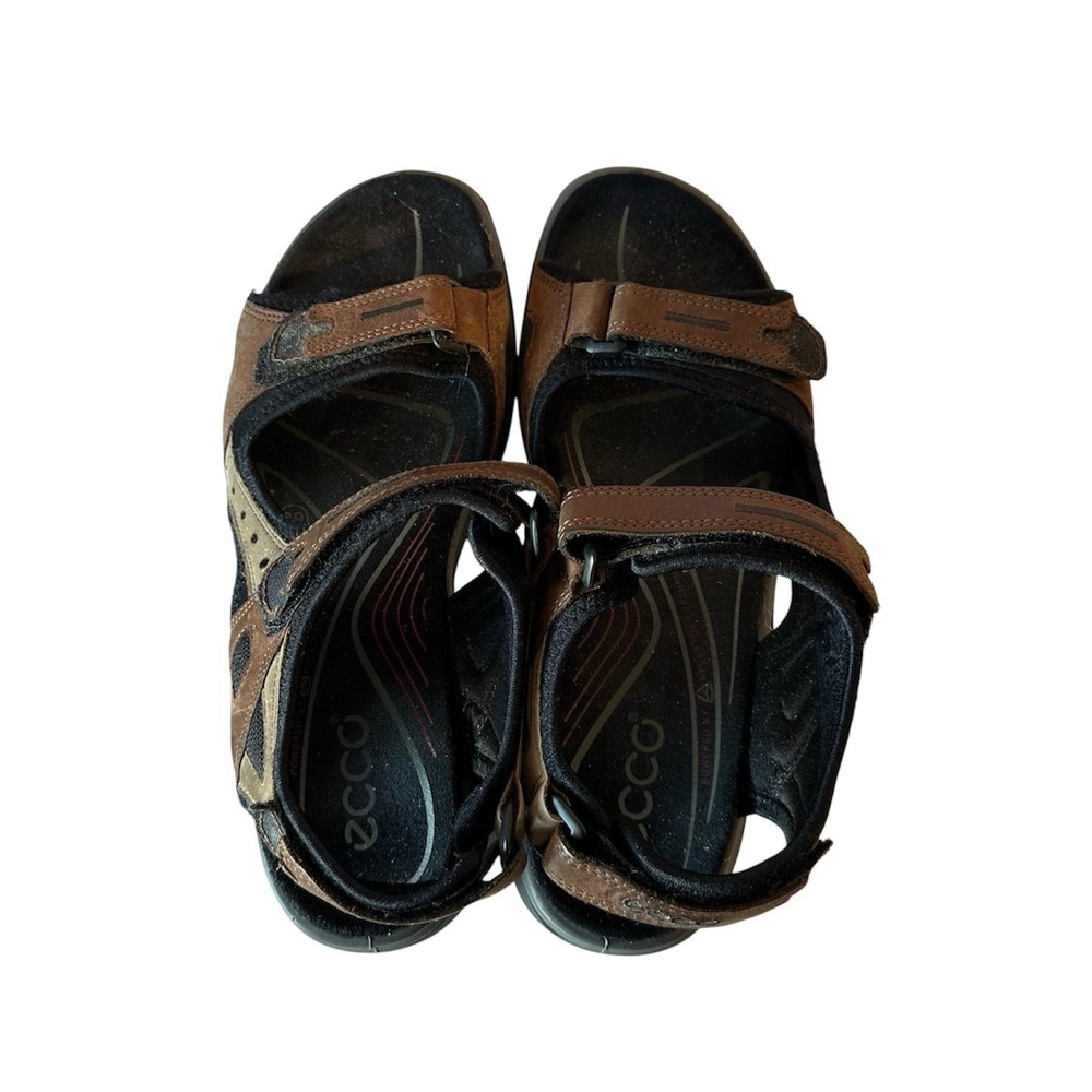 Ecco Yucatan Leather Women's Hiking Walking Comfort‎ Sandals Size 39 Gorpcore